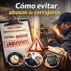 Cómo evitar abusos de cerrajeros